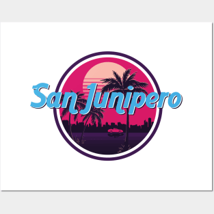 San Junipero Posters and Art